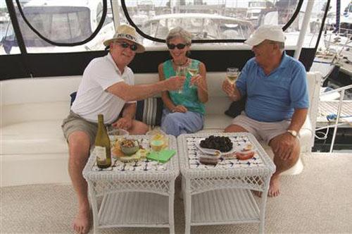 From Left - Greg Nicoll, Ann Vanderhoof, John Armstrong © The Galley Guys